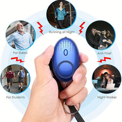 10PCS Safety Keychain Set w/ Personal Safety Alarm & Whistle, First Aid Bottle
