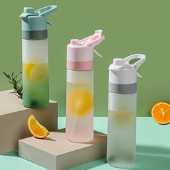 Leakproof Gradient Frosted Water Bottle for Fitness
