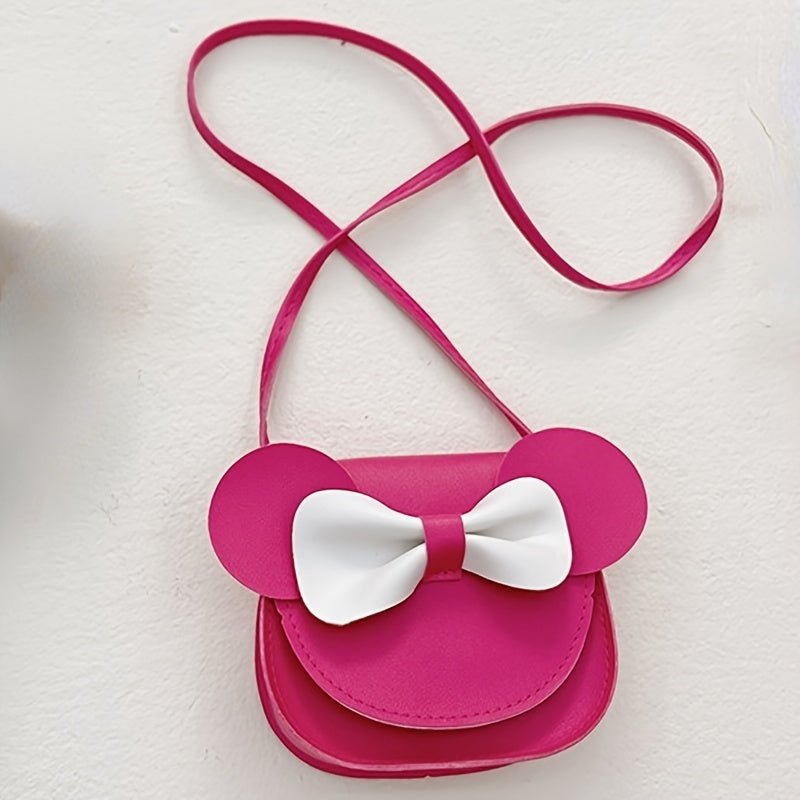 Girls Bow Knot Crossbody Bag Coin Purse Kids Accessories