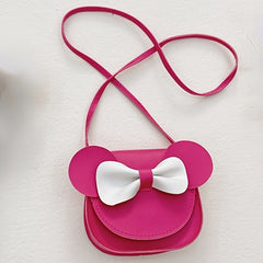 Girls Bow Knot Crossbody Bag Coin Purse Kids Accessories