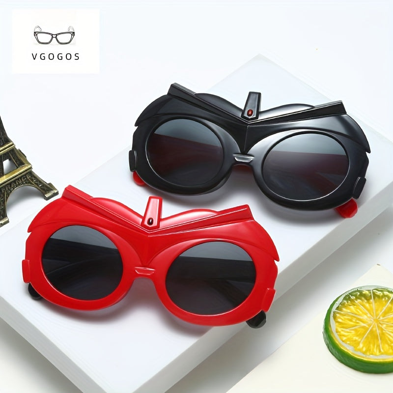 Girl's Hero Cartoon Sunglasses UV Protection
