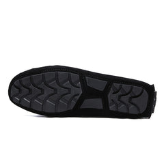 Men's Bowknot Moccasin Loafers Comfy Slip On Shoes