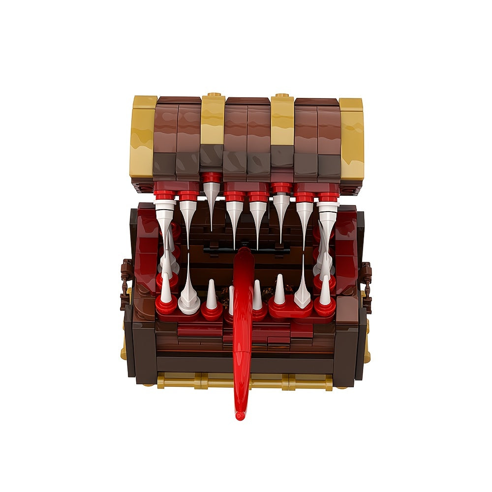 Treasure Chest Monster Building Block Toy
