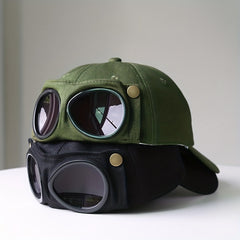 Aviator Baseball Cap Solid Vintage Couple Sun Hats