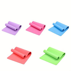 Non Slip Yoga Mat with Knee and Elbow Pad for Belly Wheel Training