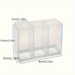 Wall Mounted Storage Box for Small Items Jewelry Lipstick Puff