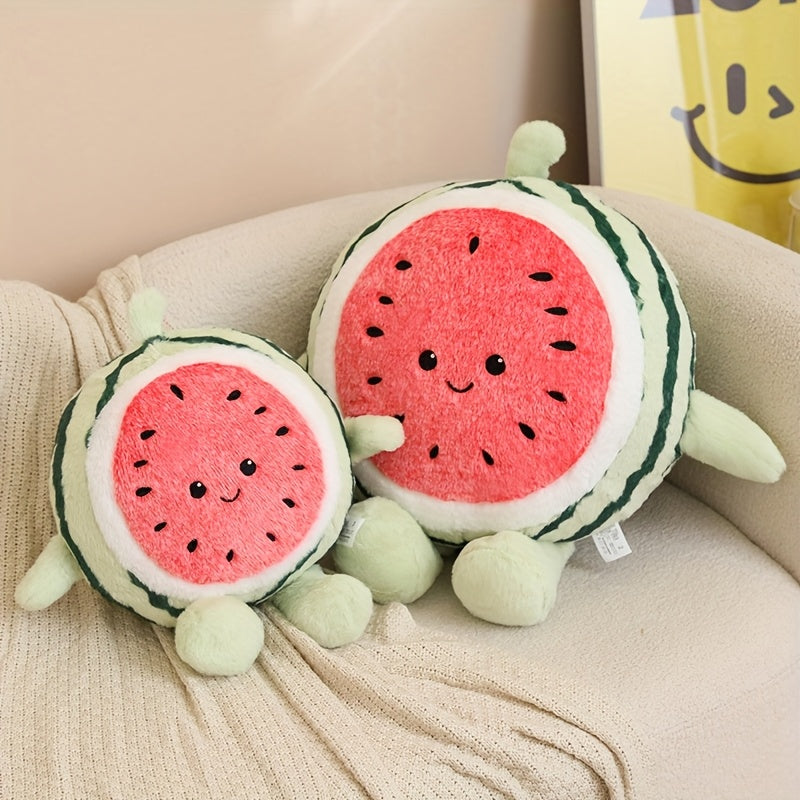 Wacky Watermelon Plush Toy 11.81in Hilarious Walking Fruit with Arms & Legs