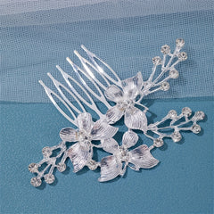 Girls Rhinestone Hairpin Crystal Butterfly Hairpin - Fairy Hair Access.