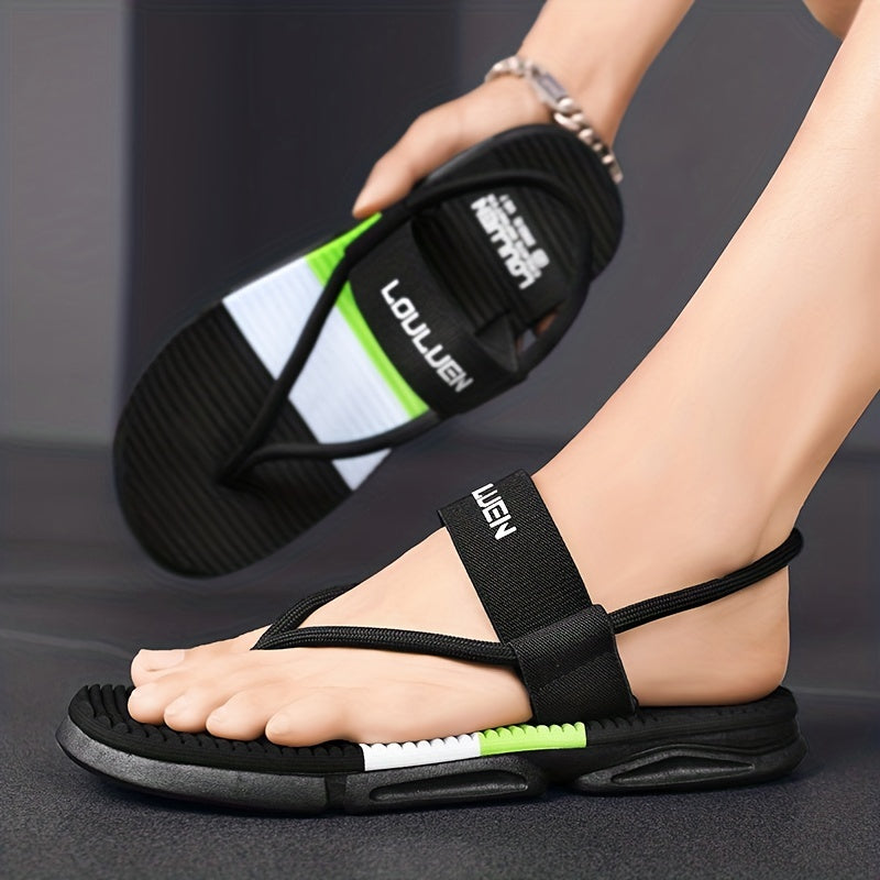 Men's Lightweight Non Slip Flip Flops Quick Drying Thong Sandals