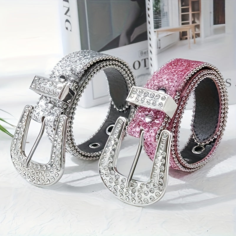Luxury Kids Rhinestone Belt, Unisex