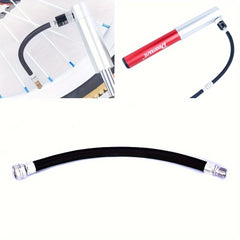 Bike Pump Extension Tube Inflatable Hose with Nozzle