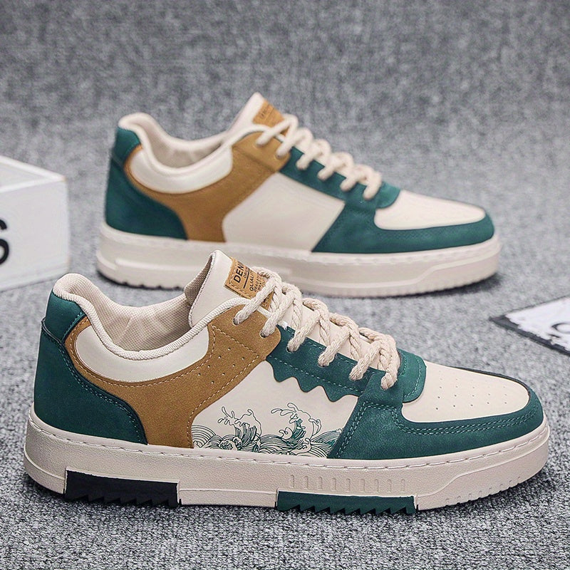 Men's Breathable Skate Shoes Non Slip Sneakers