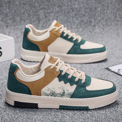 Men's Breathable Skate Shoes Non Slip Sneakers