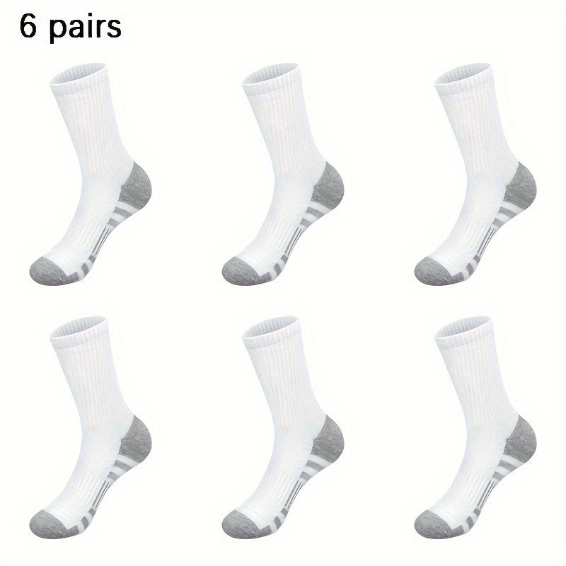 Thickened Padded Crew Socks Basketball Sweat-absorbing Outdoor Sports Socks