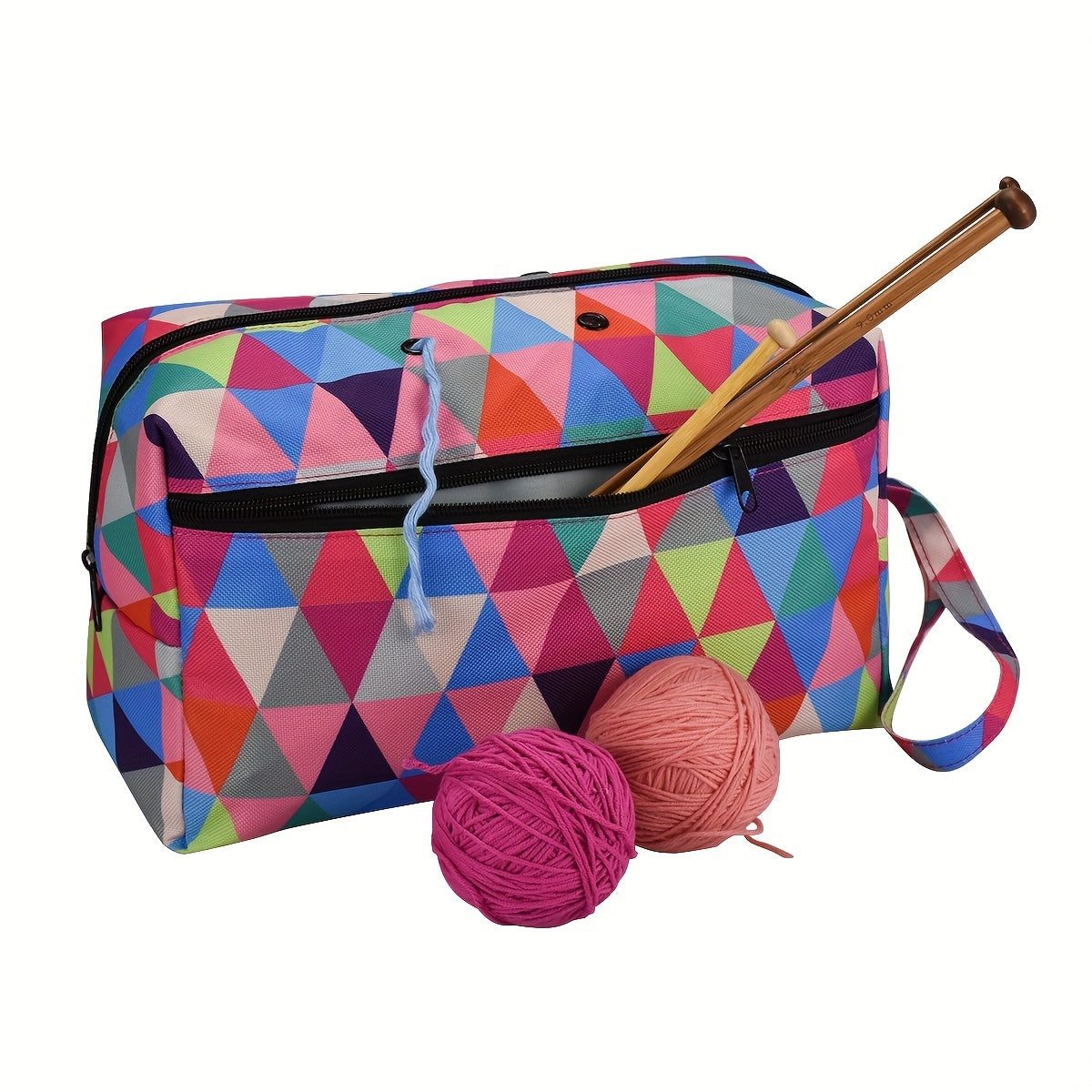 Waterproof Yarn Storage Bag Portable Knitting Tote