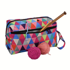 Waterproof Yarn Storage Bag Portable Knitting Tote