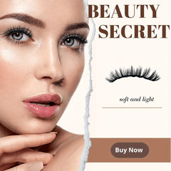 5 Pairs Natural Look Fluffy False Eyelashes