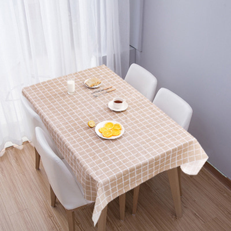 Waterproof Plaid Tablecloth for Picnics Camping Weddings - 1pc