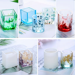 Silicone Mold Resin Storage Box DIY Crafts