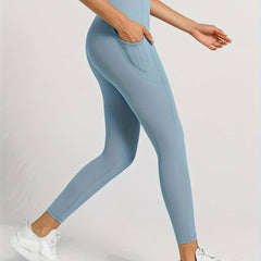 High Waist Yoga Running Tight Pants Women's Activewear