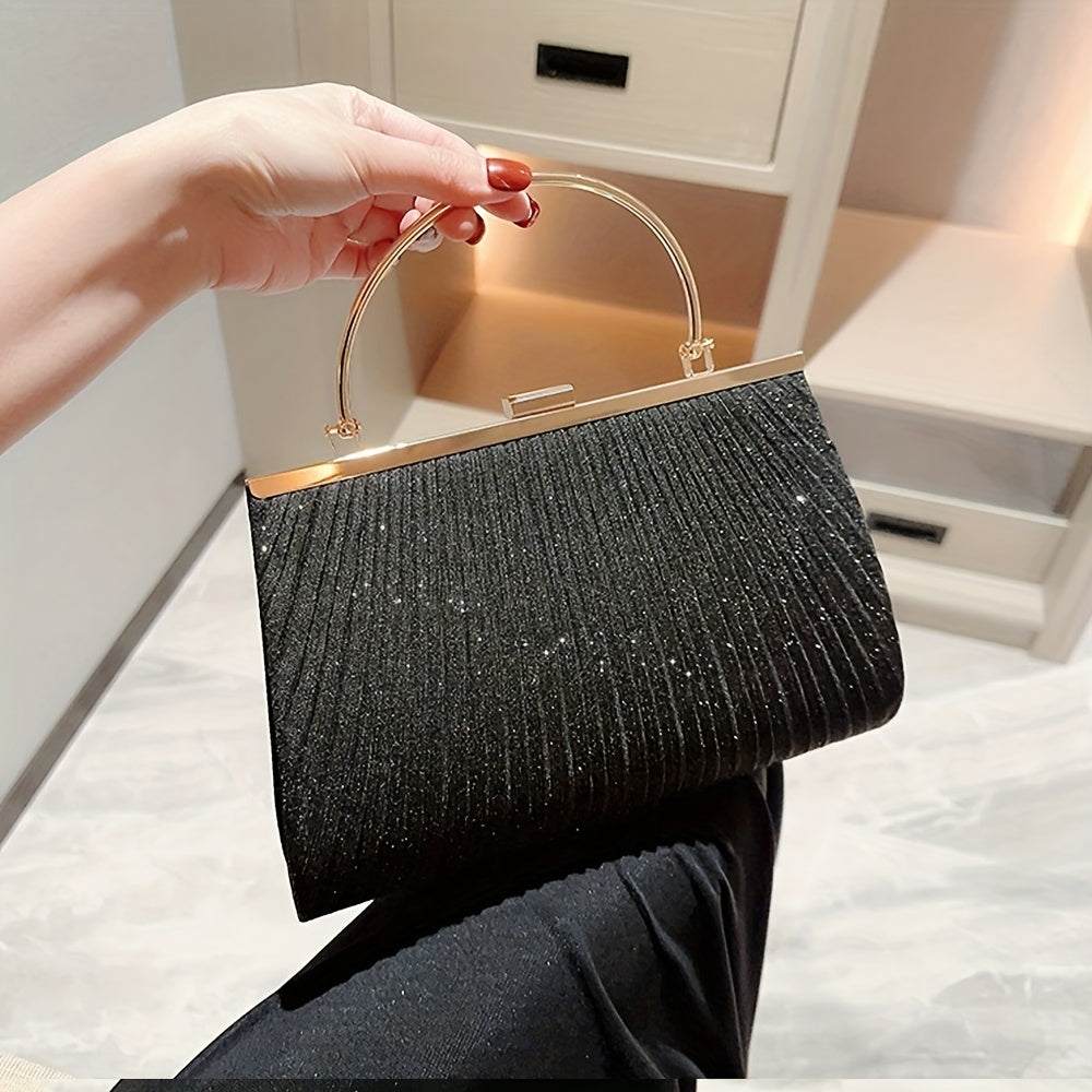Glitter Clutch Bags Sparkly Evening Bags Sequin Bag for Wedding Party