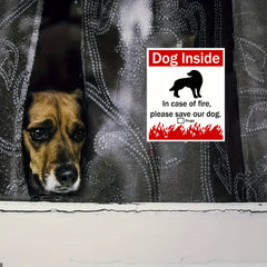 Pet Alarm Window Stickers Waterproof Home Decoration