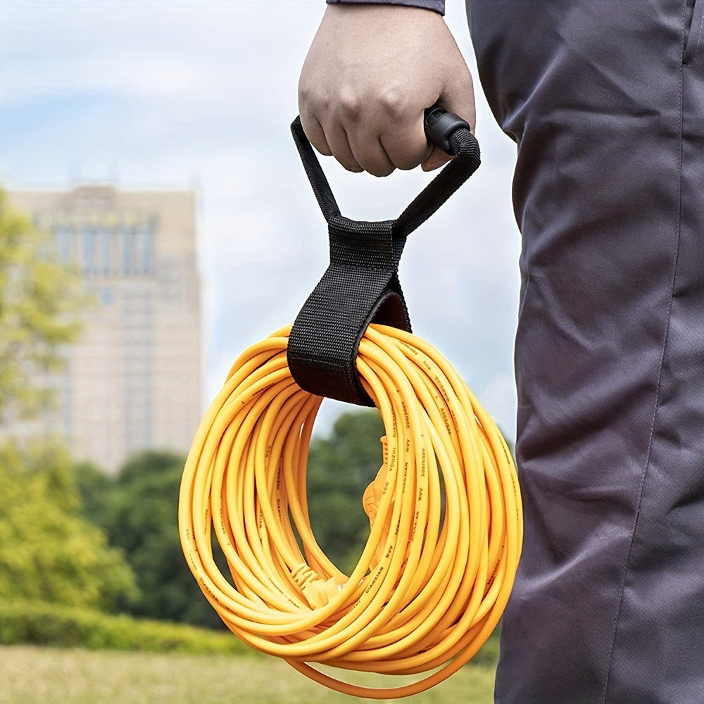 Heavy Duty Extension Cord Storage Straps with Handle