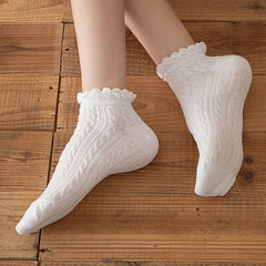 Men's Solid Liner Anklets Socks Cotton Blend Soft Sweat Absorbent