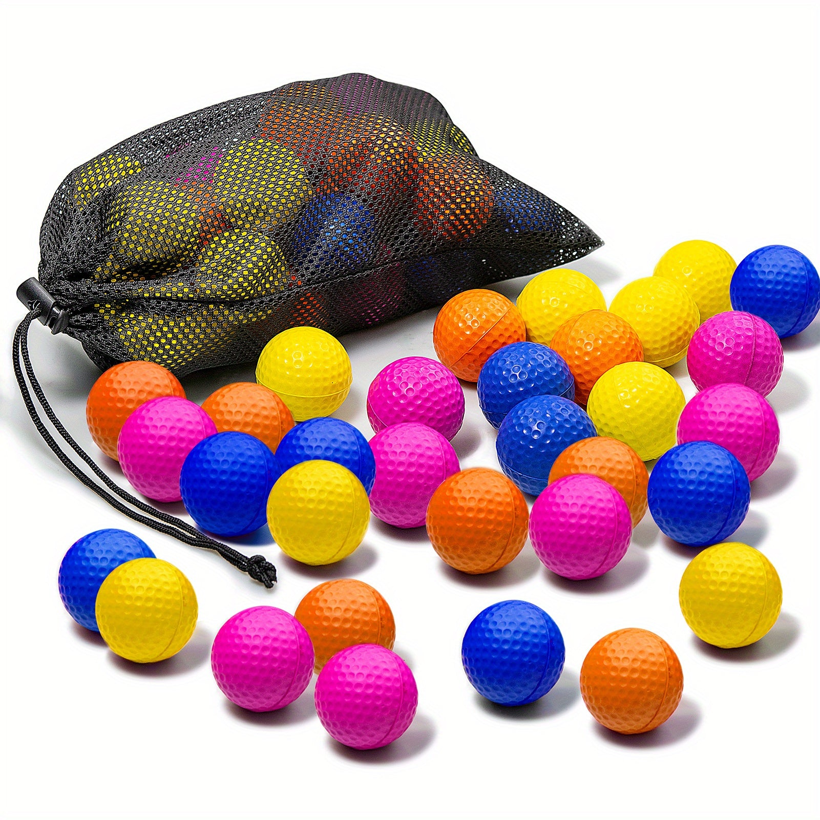 18pc Golf Practice Balls for Indoor/Outdoor Training Improve Your Game