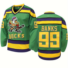 Men's Long Sleeve Ice Hockey Jersey 99 Retro Classic Embroidery Stitched Hockey