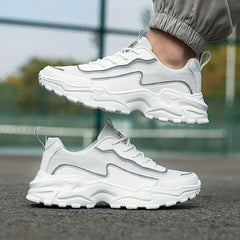Men's Mesh Breathable Lightweight Sneakers Outdoor Comfy Shoes
