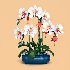 Chinese Spring Building Block Immortal Flowers DIY Ornaments