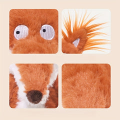 JIAJCHUF Fox Stuffed Animal Plush Toy with Expressive Eyes & Fluffy Ears