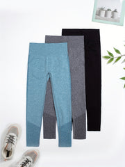 3pcs High Waist Seamless Leggings for Women