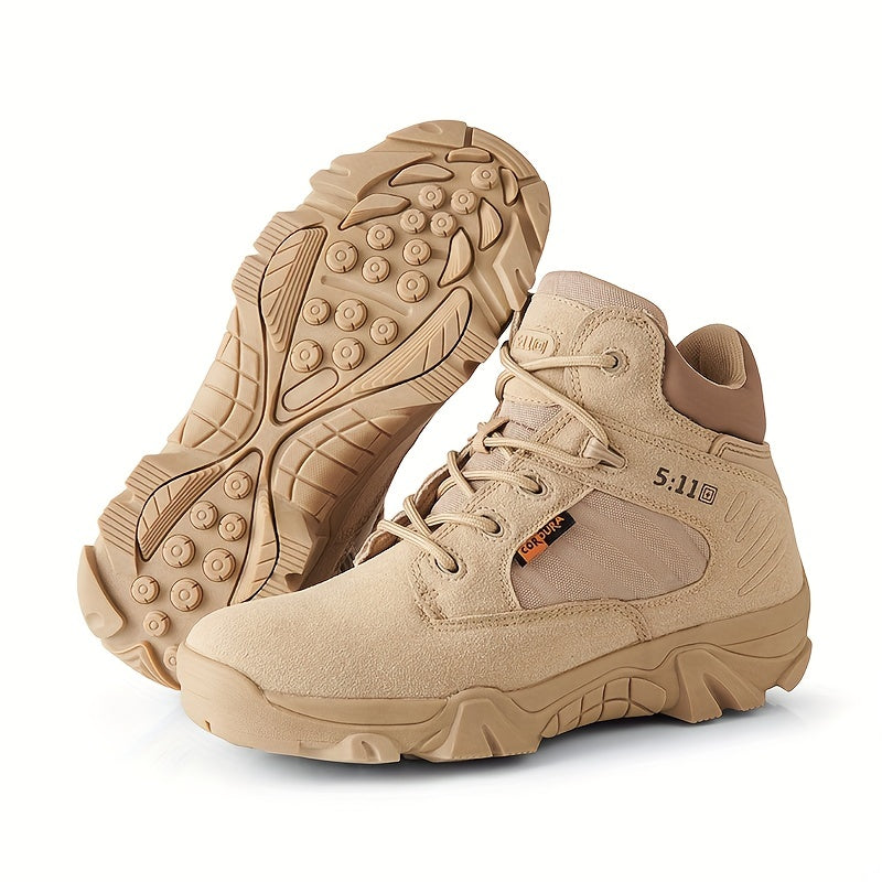 Men's Tactical Combat Boots Wear-resistant Outdoor Hiking Trekking