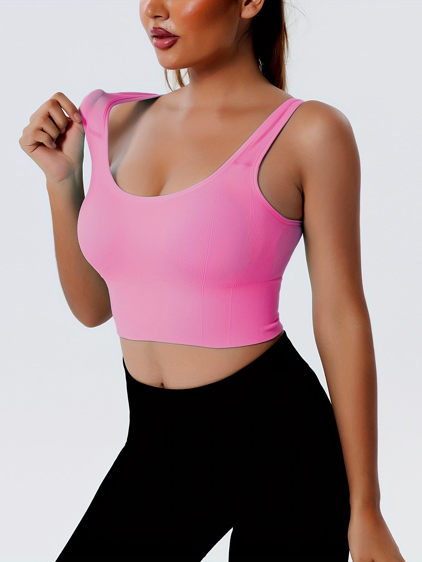 Comfy & Breathable Shockproof Running Sports Bra
