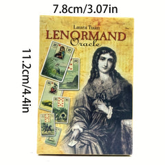 Lenormand Oracle Visions Divination Edition Tarot Deck Board Games