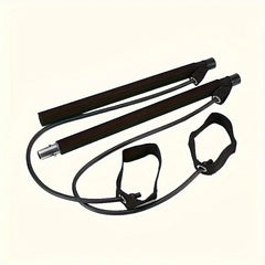 Pilates Bar with Tension Ropes for Full Body Fitness