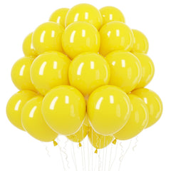 40 Yellow Party Balloons: 25 Balloons for Yellow Theme Party Decoration