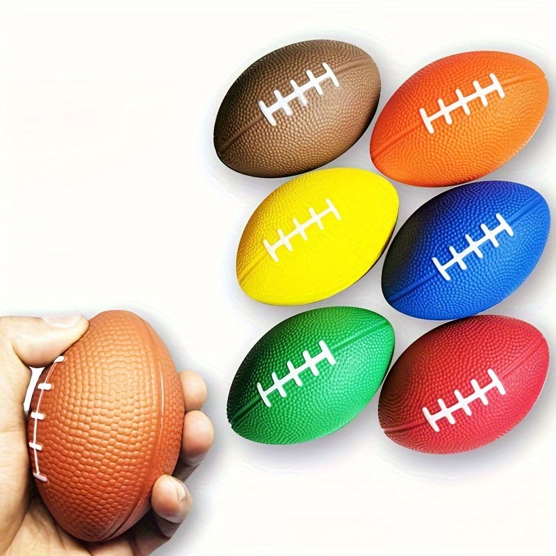 Mini Rugby Rebound Stress Toy