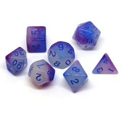 7pcs Luminous Board Game Dice Set with Box