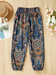 Casual Elastic Waist Pants for Women