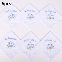 Bridal Wedding Handkerchiefs with Lace Trim Something Gift