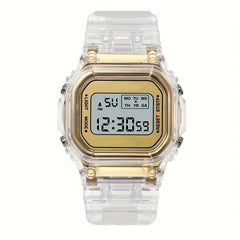 Square Electronic Watch High School Students Unicorn Version
