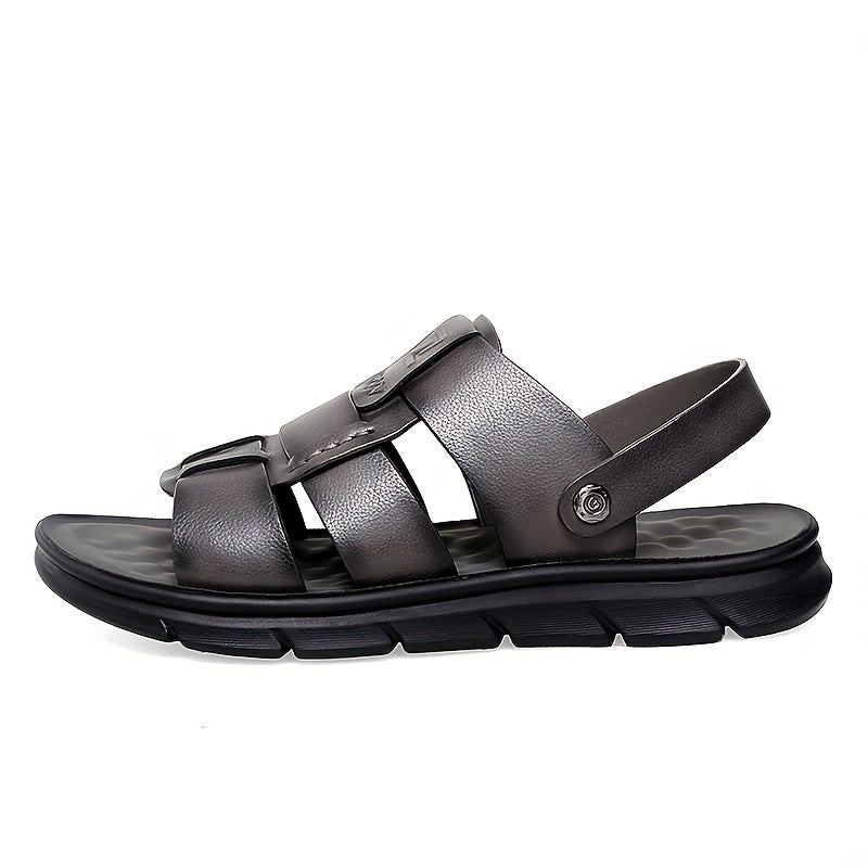 Men's Open Toe Slip On Beach Sandals