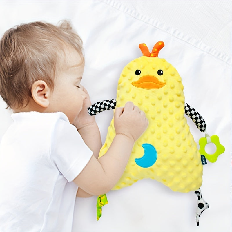 Baby Soothing Towel with Animal Doll for Infant and Toddler