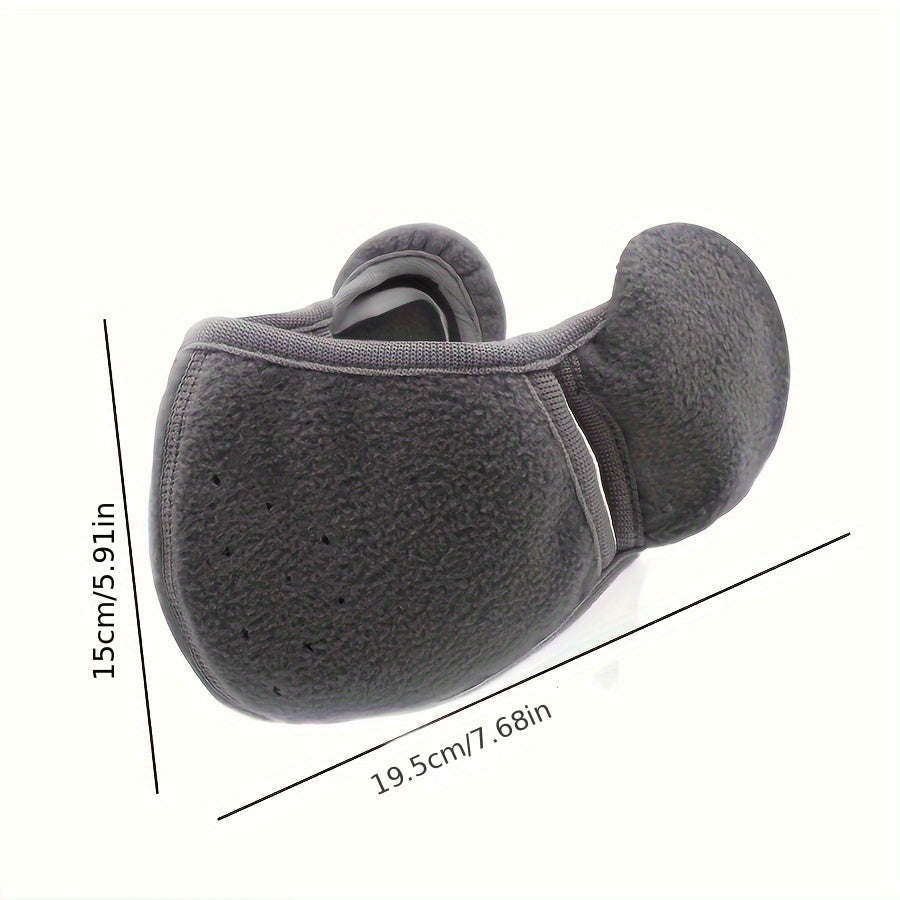 Winter Men's Face Mask with Ear Warmers Windproof Warmth Protection