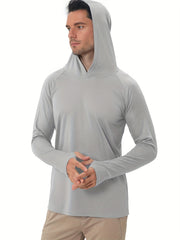 Men's UPF 50 Sun Protection Hoodie Shirt