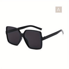 Oversized Square Sunglasses UV400 Gradient Glasses for Women Men