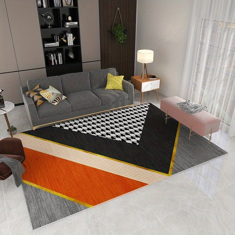 Modern Stylish Area Rug Soft Comfortable Minimalist Nordic Non Slip Carpet
